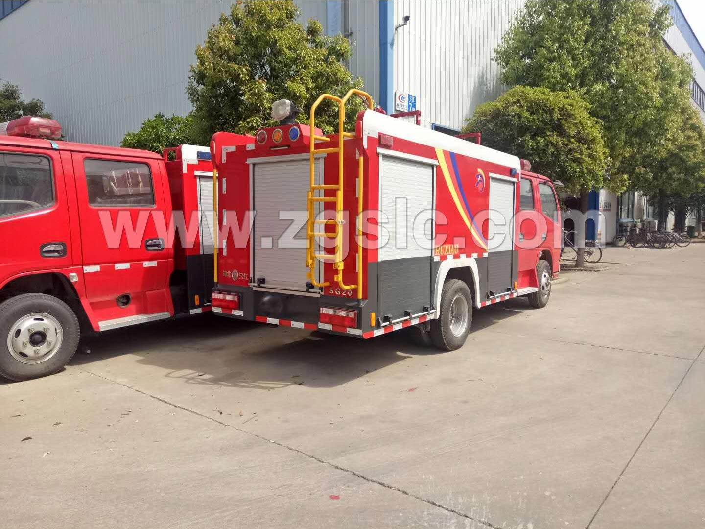 東風(fēng)凱普特雙排水罐消防車 （國五）