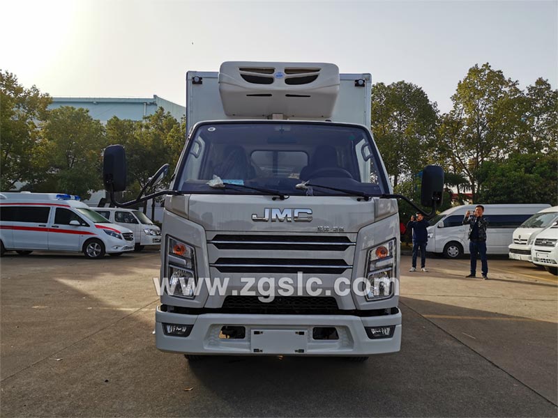 程力集團(tuán)國六江鈴順達(dá)藍(lán)牌冷藏車